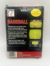 Nintendo Tecmo Baseball With Box NES