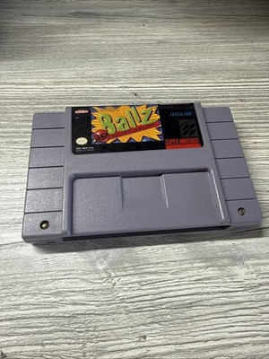 Ballz 3D Super Nintendo SNES Video Game Cartridge