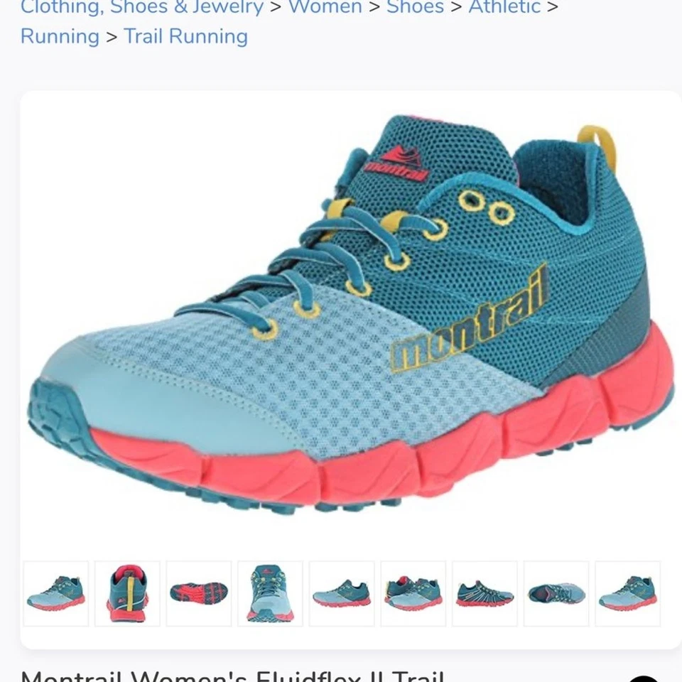 Женские кроссовки Montrail Fluidflow Trail - размер 10 - Изображение 2 из 4