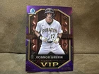 2025 Bowman Chrome VIP Konnor Griffin VIP-20 Purple Mojo Refractor /250
