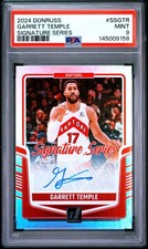 2024 PANINI DONRUSS SIGNATURE SERIES #SSGTR GARRETT TEMPLE PSA 9