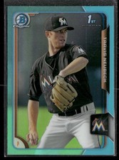 2015 Bowman Draft #78 Travis Neubeck Chrome Blue Sky Refractors