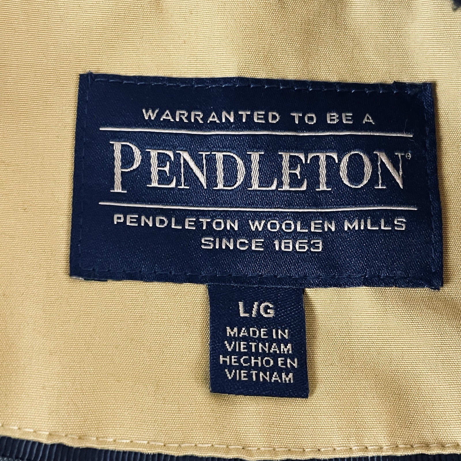 Pendleton Rain Trail Jacket Women’s Large Hidden … - image 3