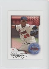 2017 Topps Album Stickers Julio Teheran #174 2f4