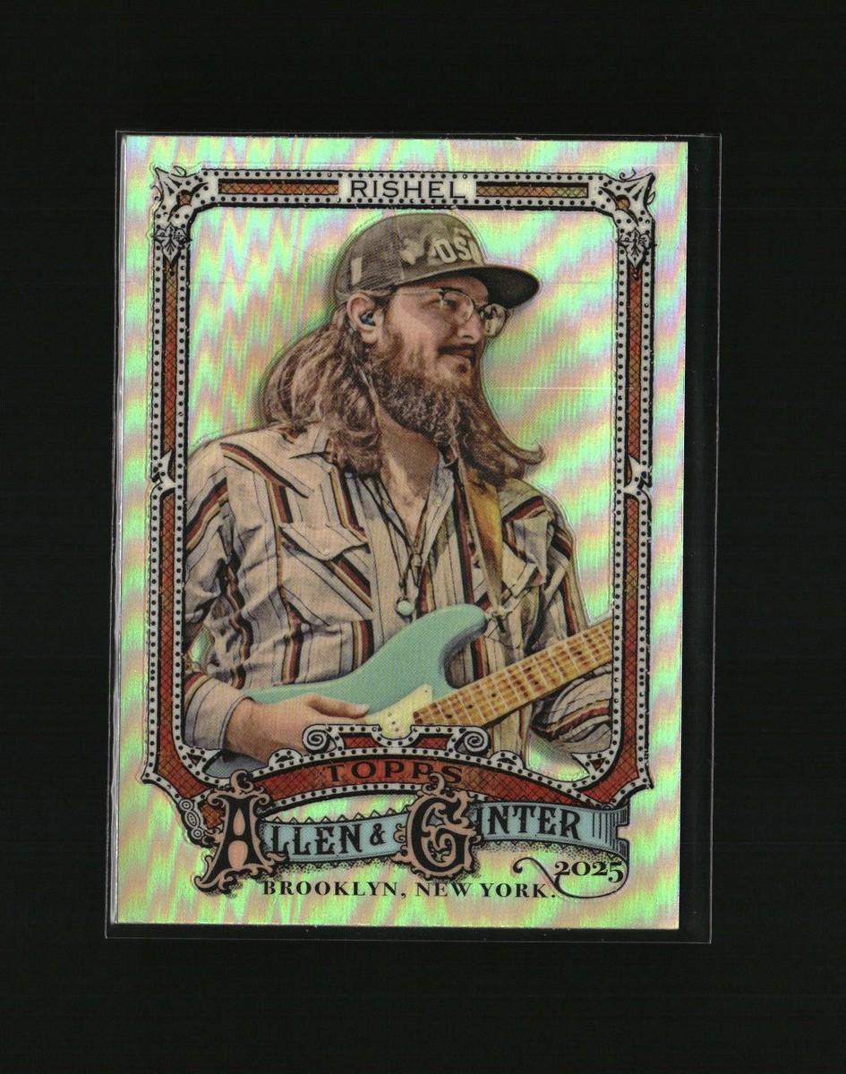 2025 Topps Allen & Ginter Chrome Refractor Zach Rishel #257 Lead