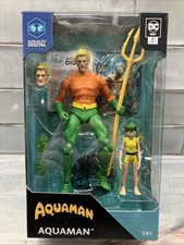 2024 McFarlane DC Direct Digital DC Classic Aquaman 7  Figure New Sealed