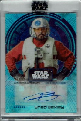 Star Wars Signature Series 2022 Autograph A-GG Greg Grunberg Snap Wexley #21/50