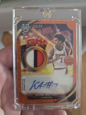2025-26 Bowman’s Best U Kiyan Anthony Game Graphs Patch Auto /25 Syracuse #GG-KA