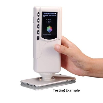 Handheld Colorimeter Color Meter Built-in White Board Colorimeter 8/d 4mm