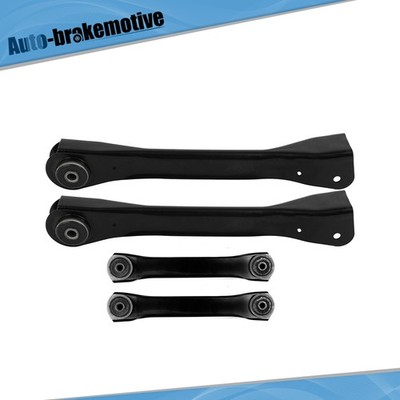 4x Front Lower & Upper Control Arm For Jeep Grand Cherokee 1999-2002 2003 2004