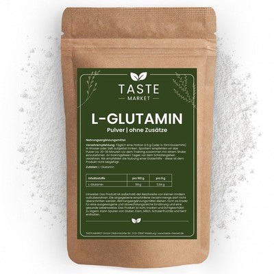 L-Glutamin Pulver | GRÖSSENAUSWAHL | Aminosäure | 99% rein