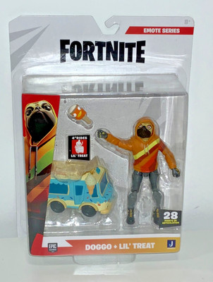 Fortnite Doggo + Lil Treat Figur Neu OVP Actionfigur Emote Series