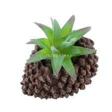 Artificielle En Plastique Succulent Aloe Fleur  Maison Jardin Table Décor