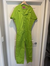 Green Inmate Jail Prison Jumpsuit Costume