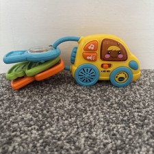 My 1st Car Key Rattle Interactive Toy Playing Keys 3 Months Up VTech