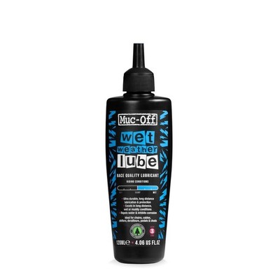 Muc-Off Chain Wet Lube 120ml | Biodegradable Bicycle Chain Lubricant Wet