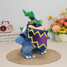 Super Mario Bros. Wonder Bowser Jr. Koopa 11" Plush Toy Game Stuffed Animal Doll