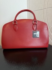 Authentic Louis Vuitton Pont Neuf GM in Red E...