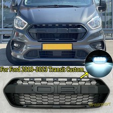 Grille Honeycomb For 2018-2023 Ford Transit Custom Grill Rap-tor Style Black