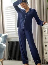 Eberjey Womens Pajama Navy/ size M ,On Zappos...