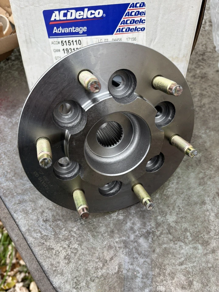 Nuevo de Lote Antiguo AC Delco Buje de Rueda Delantero Conductor Lado Izquierdo 4x4 para Chevy Colorado Foto 2 de 4