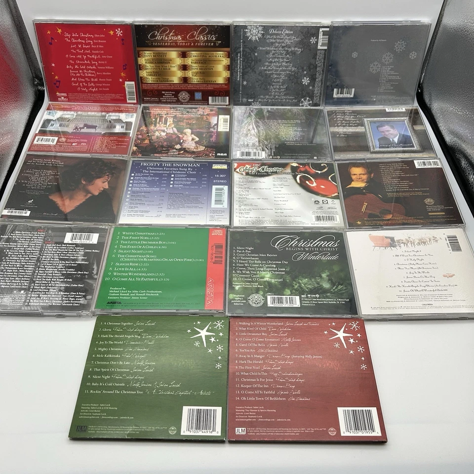 CHRISTMAS CD LOT OF 18: Mariah Carey, Pentatonix, Jewel, Various Compilations VG - Image 2 of 4