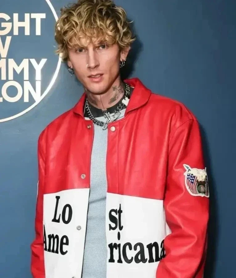 The Tonight Show MGK Lost Americana Red Jacket