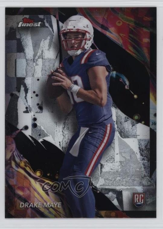 2024 Topps Finest Uncommon Drake Maye #162 1tf8