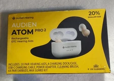 Audien ATOM PRO 2 Wireless Rechargeable OTC Hearing Aid