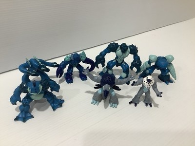 Gormiti Figures X5 The People Of The Sea Series 2 Preziosi 2'' Mini Toys