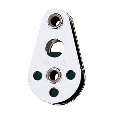 RONSTAN WIRE BLOCK TUBE RIVET TOP NYLATRON SHEAVE
