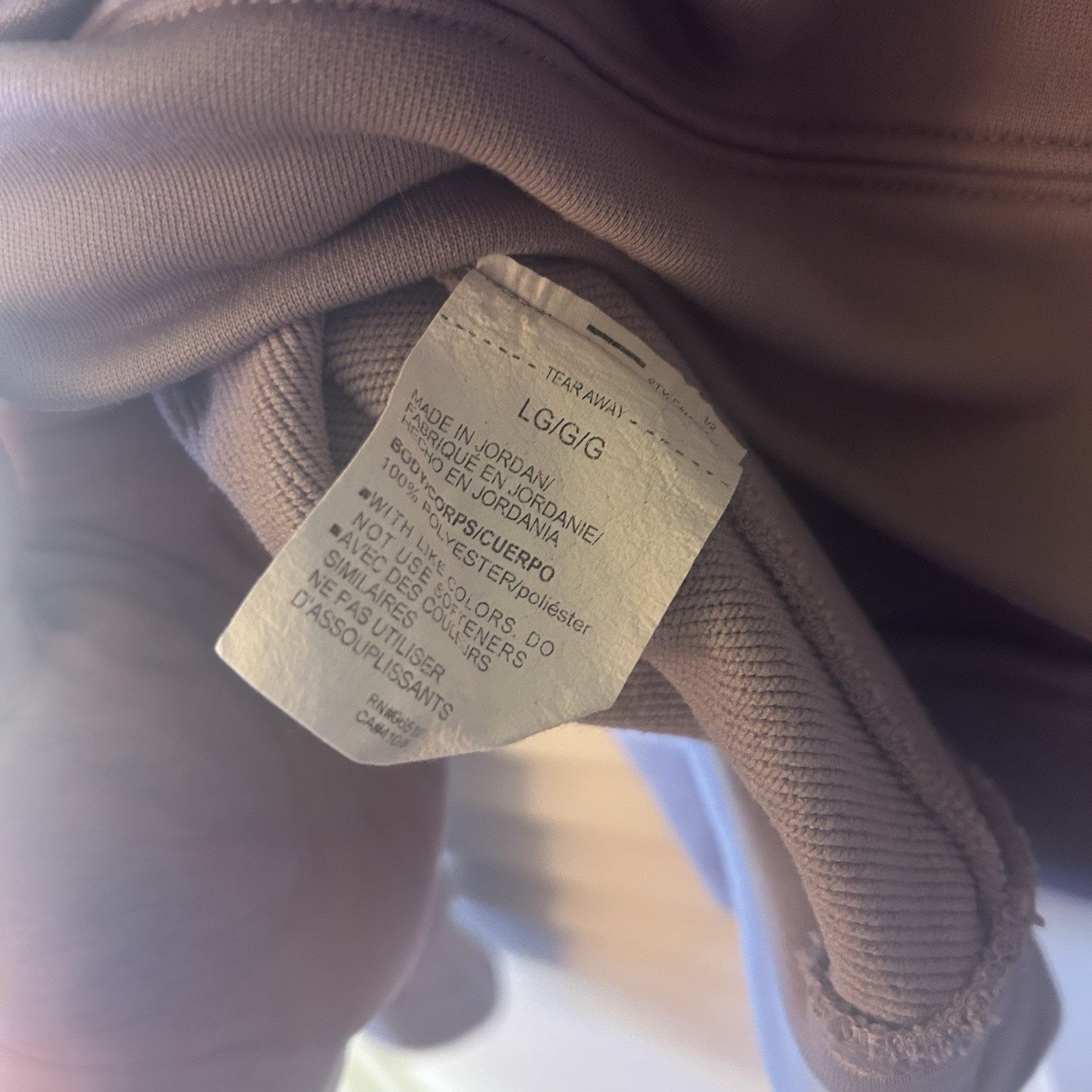 Under Armour Sweatshirt Womens SZ Large Purple Crew Neck Pullover Loose Fit thumbnail 6