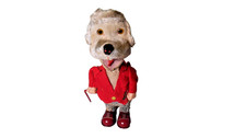 Wind Up Dog His Cane and Mouth are Animated  Box Tested Works Fine -Used