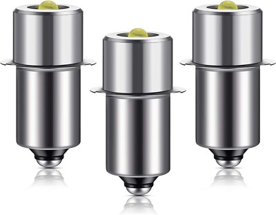 3PCS Maglite 300L LED Bulb 3 4 5 6 Cell C D Flashlight Upgrade Replacement