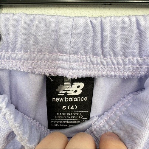 New Balace Girls Size 4 Lilac Purple Fleece Pants Casual School Athletic NWOT - Picture 3 of 5