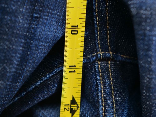Taylor Stitch Democratic Jeans Men's Size 34 Blue Denim Selvedge Button Fly - Picture 7 of 17