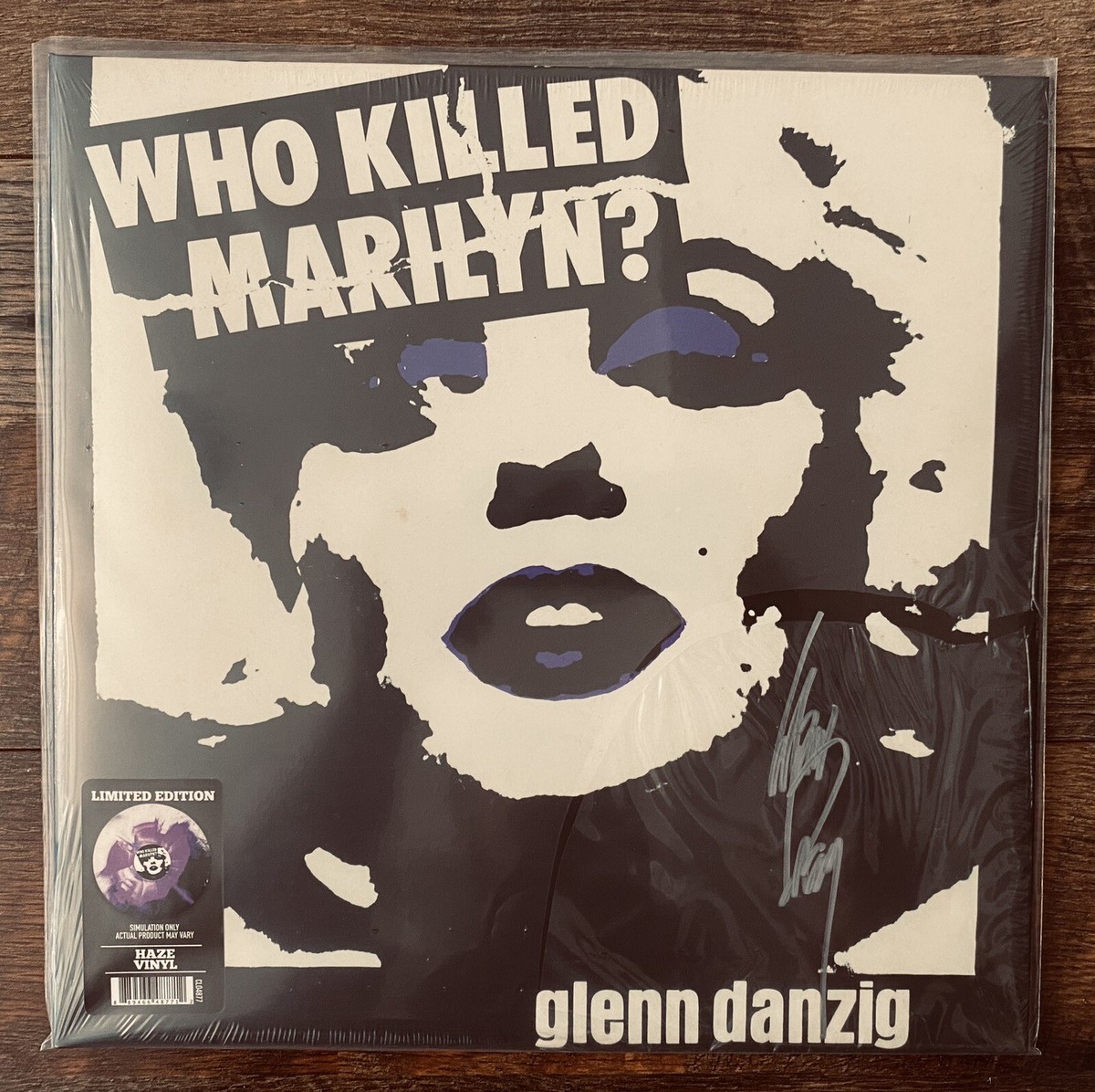 GLENN DANZIG WHO KILLED MARILYN? *SIGNED & IN-SHRINK* 12
