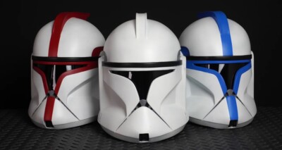 Clone Trooper Helm Phase 1 Episode 2 Star Wars Life Size | 3D Cosplay DIY Kit