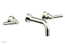 PHYLRICH DWL130/015 7.5" Wall-Mount Lavatory Faucet Trim SATIN NICKEL New!