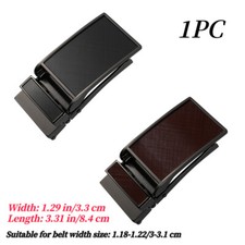 33mm Automatic Ratchet Belt Buckle Zinc Alloy for 3-3.1cm Leather belt Strap