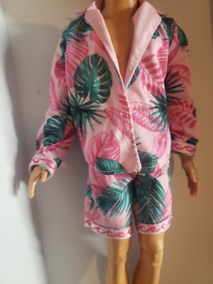Ken Beach Fashion, Barbie Extra Fly Tropical Outfit New 2023 FITS