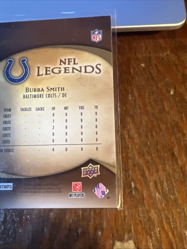 Bubba Smith 2009 Upper Deck Icons NFL Legends #415 Baltimore Colts /599 - Picture 6 of 7
