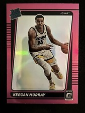 KEEGAN MURRAY 2022 Panini Chronicles Donruss Optic Draft Picks PRIZM PINK RC #4