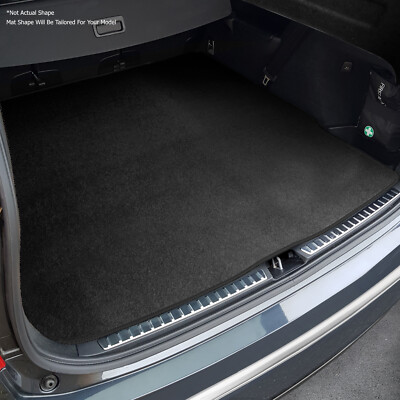 To fit Volkswagen Touran 5 Seat III 2015+ Charcoal Boot Mat [bottom floor]
