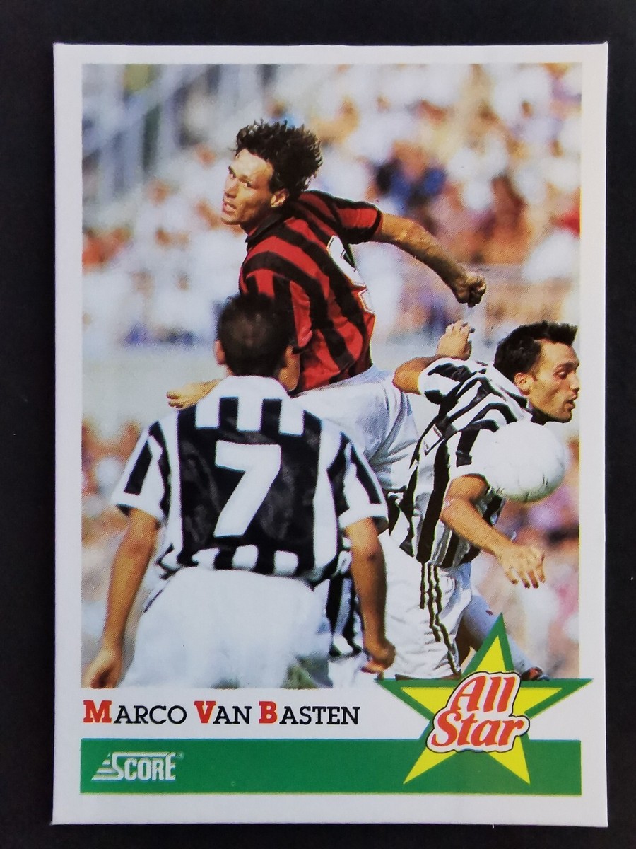 Carte Rookie Marco Van Basten - AC Milan / Pays-Bas - Foot - Vintage