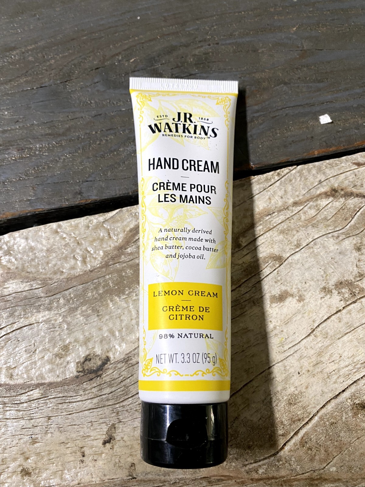 J.R. Watkins LEMON Hand Cream &bull; 3.3 OZ (95g)