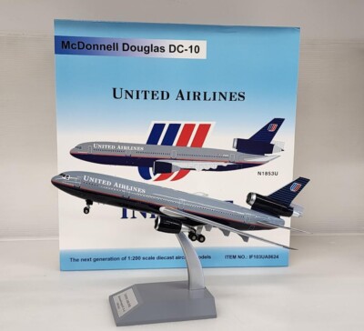 Inflight 1:200 ユナイテッド航空 DC-10 N1853U DC-10-30 UNITED
