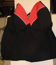 Cole 20W new swimsuit top, pink trim