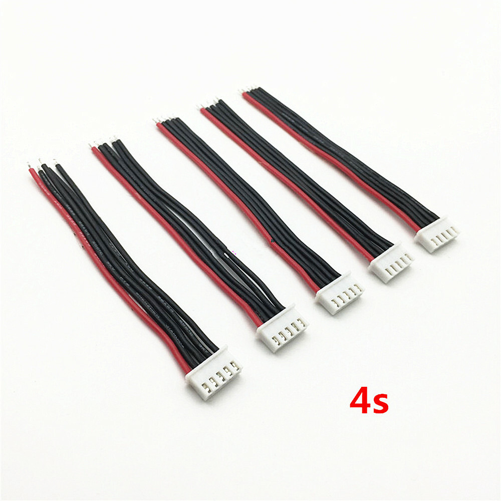 10 Câbles D'Équilibre JST-XH 2S Pour Batteries LiPo RC - 22cm - Nicoone