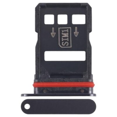 For ZTE Nubia RedMagic 8S Pro SIM Card Tray + SIM Card Tray Black